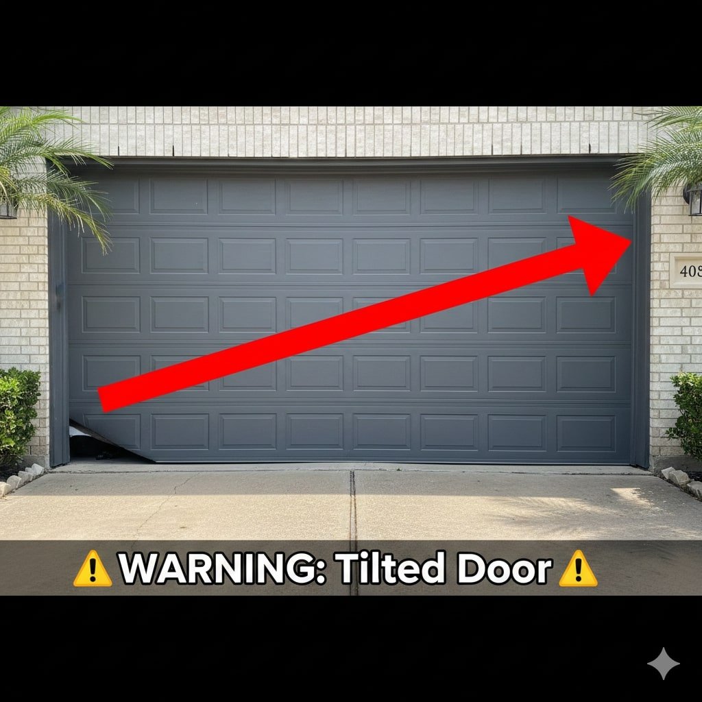 Garage Door Track Alignment Problems: Causes, Fixes and Costs