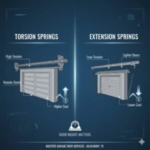 Type of Spring: Torsion vs Extension