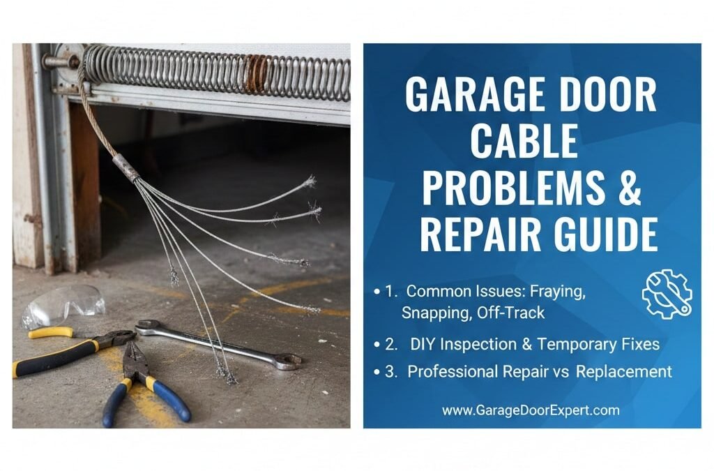 Garage Door Cable Problems in Beaumont, TX: Complete Guide for Causes, Safety, Fixes, and Costs
