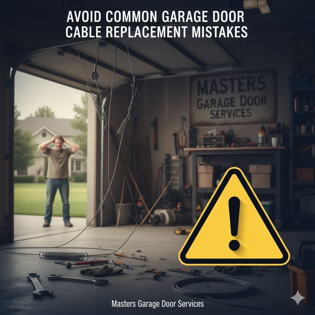 Common Mistakes During Garage Door Cable Replacement