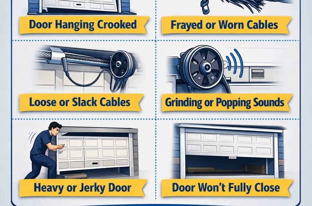 Signs Your Garage Door Cable Needs Repair in Beaumont, TX