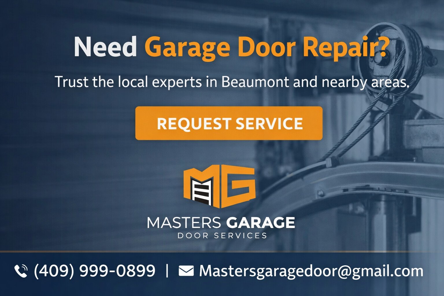 call masters garage door services to get fast repair