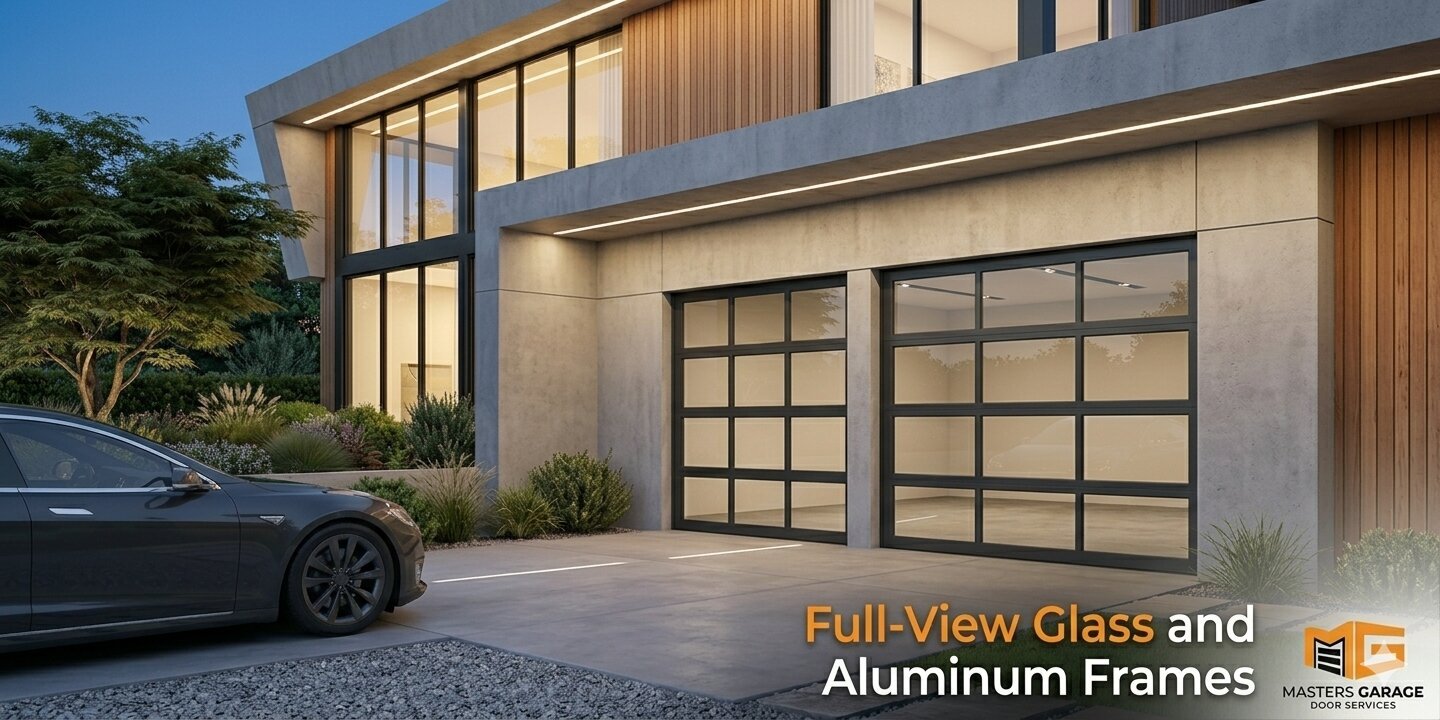 Full-View Glass and Aluminum Frames