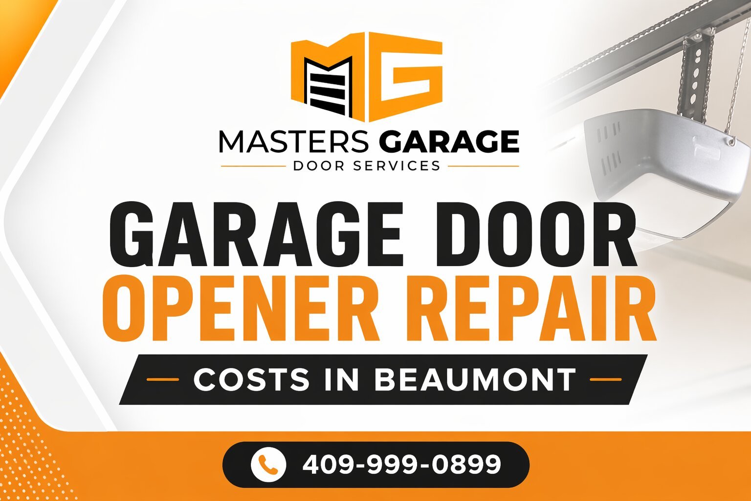 Garage Door Opener Repair Cost in Beaumont