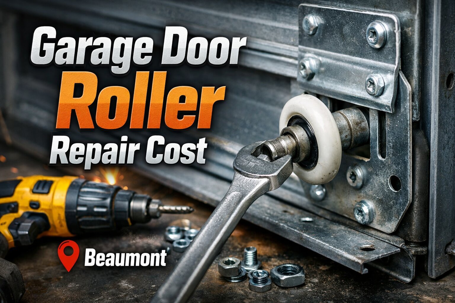 Garage Door Roller Repair Cost in Beaumont, TX