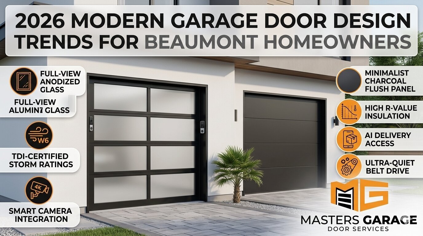 2026 Modern Garage Door Design Trends