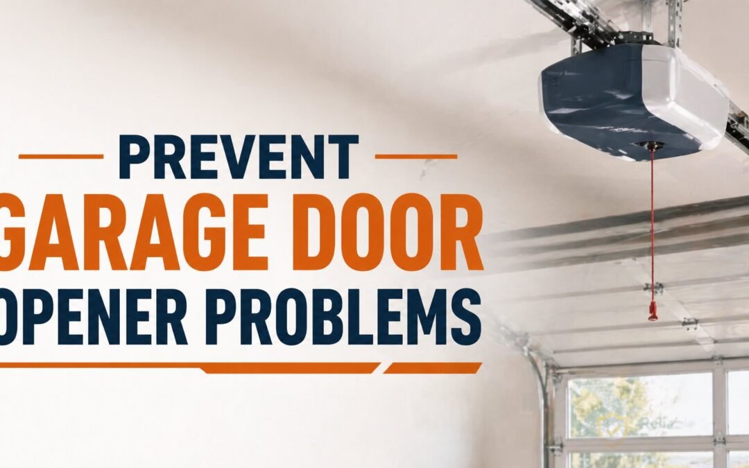 Preventing Garage Door Opener Problems with Regular Maintenance in Beaumont, TX