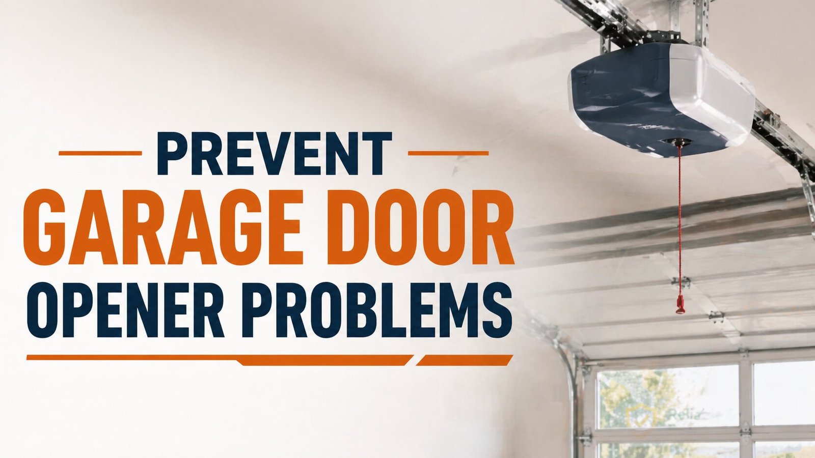 Preventing Garage Door Opener Problems with Regular Maintenance in Beaumont, TX