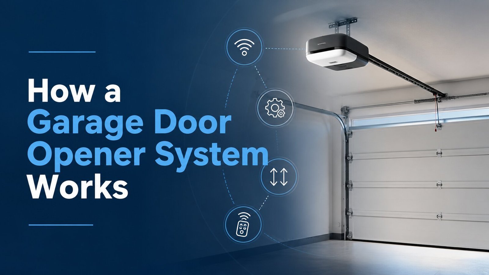 How a Garage Door Opener System Works