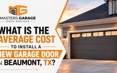 What Is the Average Cost to Install a New Garage Door in Beaumont