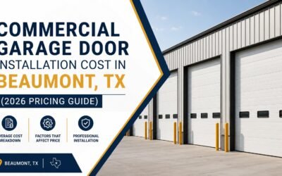 Commercial Garage Door Installation Cost in Beaumont