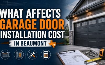 What Affects the Final Cost of Residential Garage Door Installation in Beaumont