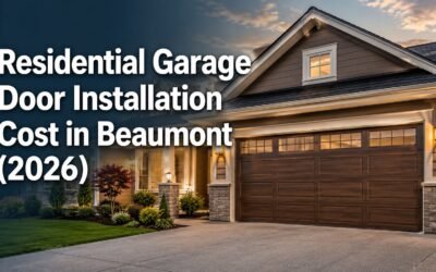 Residential Garage Door Installation Cost in Beaumont, TX: A Complete 2026 Guide