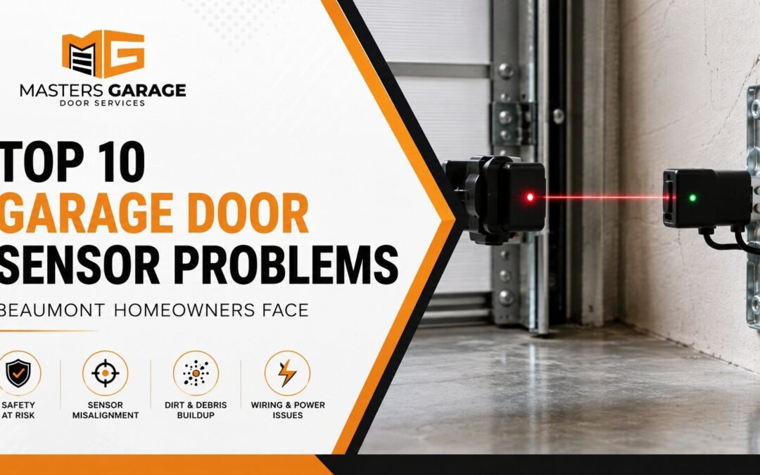 Top 10 Garage Door Sensor Problems Beaumont Homeowners Face