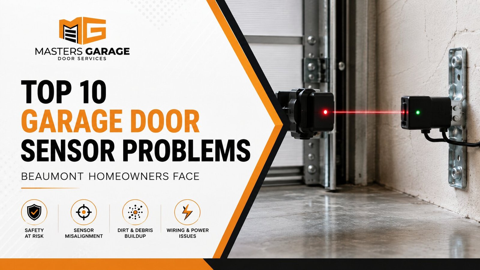 Garage Door Sensor Problems Garage Door Sensor Problems Beaumont Homeowners Face