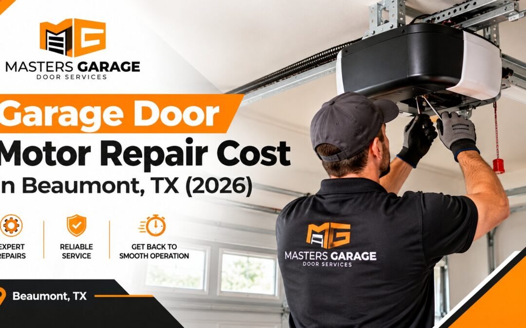 Garage Door Motor Repair Cost in Beaumont, TX: What You’ll Actually Pay in 2026