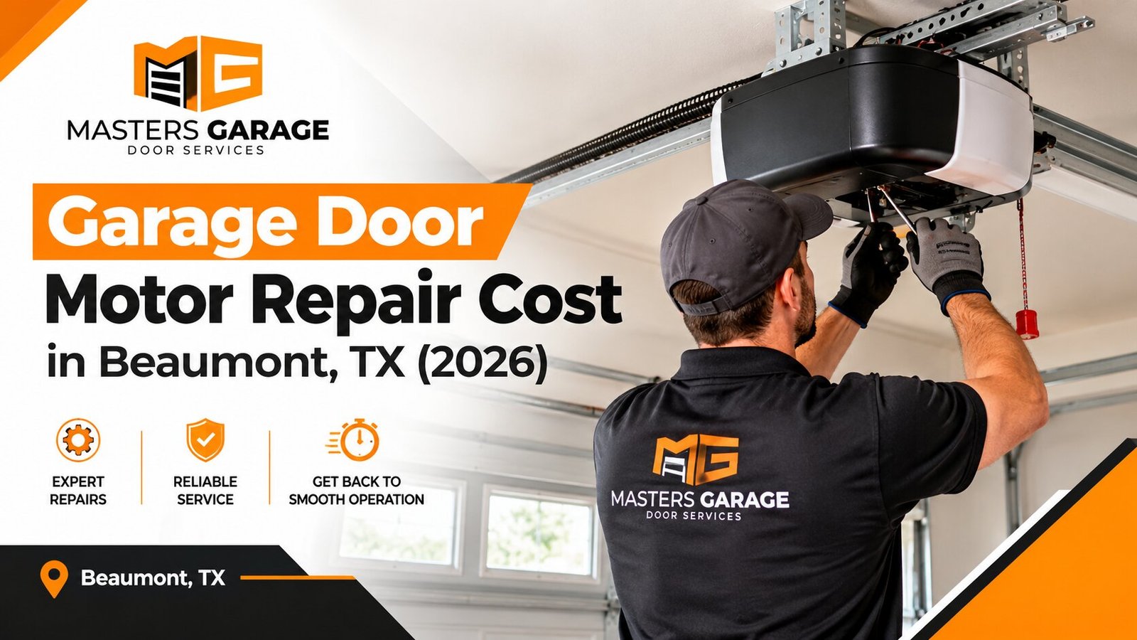 Garage Door Motor Repair Cost in Beaumont, TX (2026)